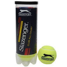 Unisex Club AC Tennis Balls Yellow One Size