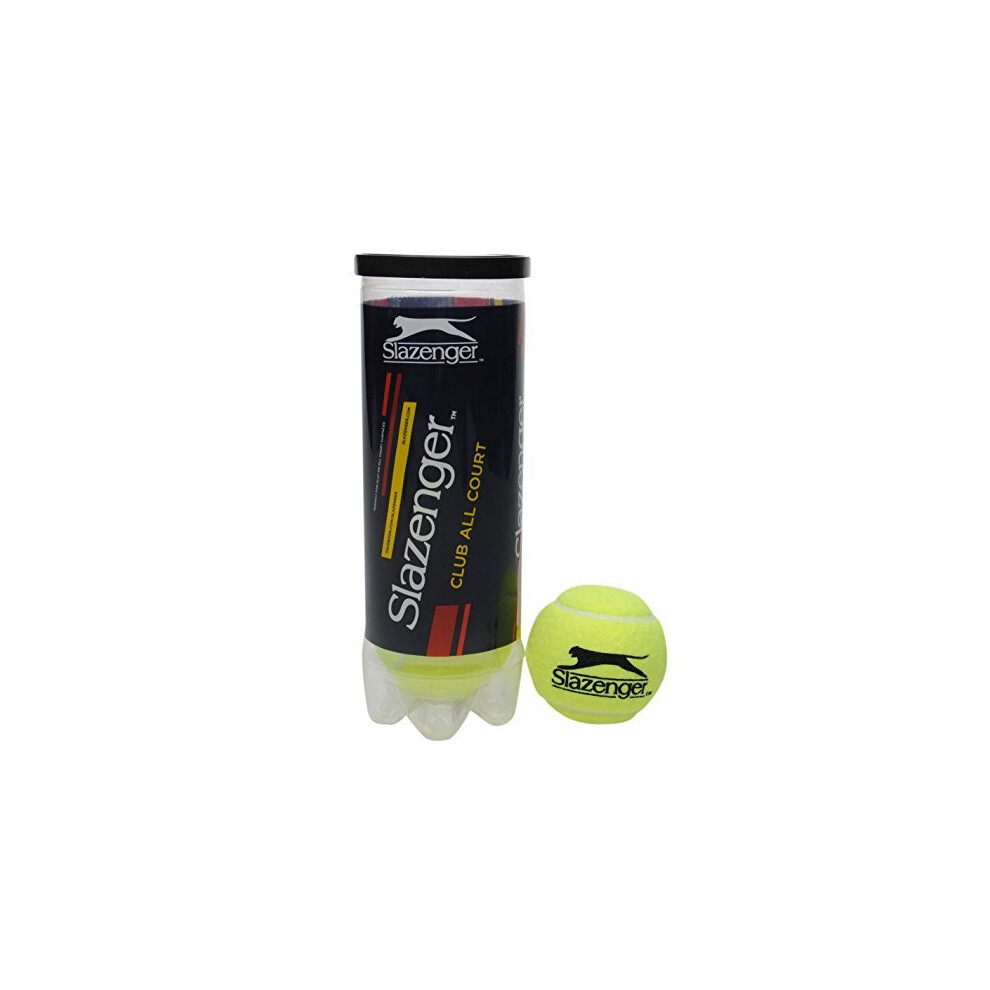 Unisex Club AC Tennis Balls Yellow One Size