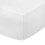 200 Thread Count Cotton Fitted Sheet 30CM12 Inch 4 FT Small Double White 1