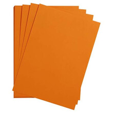 Ref 975266C Maya Smooth Coloured Drawing Card Pack of 25 Sheets 185gsm A4 297 x 21cm Pale Orange Colour Deep Dyed Acid Free pH Neutral