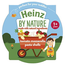 Tomato and Mozzarella Pasta Shells Tray 12 Months 5 x 230 g