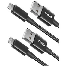 iPhone Charger Cable 2Pack 6ft Lightning Cable Premium Nylon USBA to Lightning Cable MFi Certified iPhone Charger Cable for iPhone SEXsXS MaxXRX8