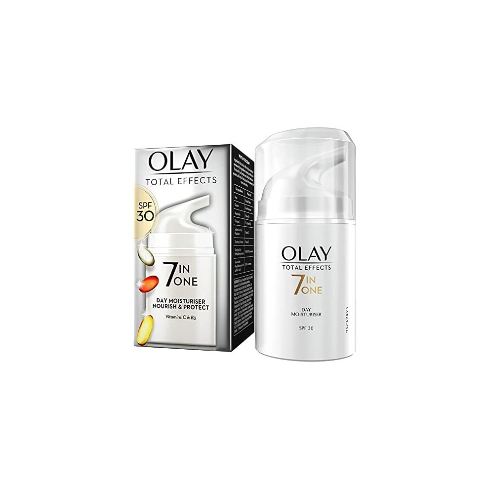 Olay Total Effects 7 In One Day Moisturiser Nourish And Protect Spf 30 50Ml