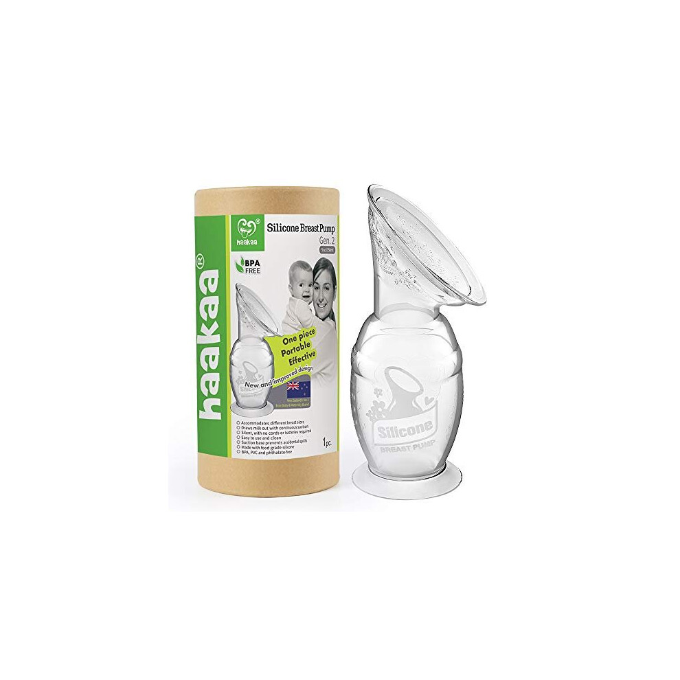 Manual Breast Pump Breast Milk Collector Milk Pump With Suction Base 5Oz150ml Haakaa