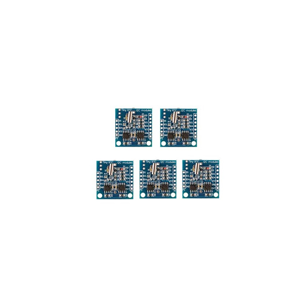 5Pcs Tiny Rtc I2c Ds1307 At24c32 Real Time Clock Module For Arduino Avr Pic 51 Arm 742548981907