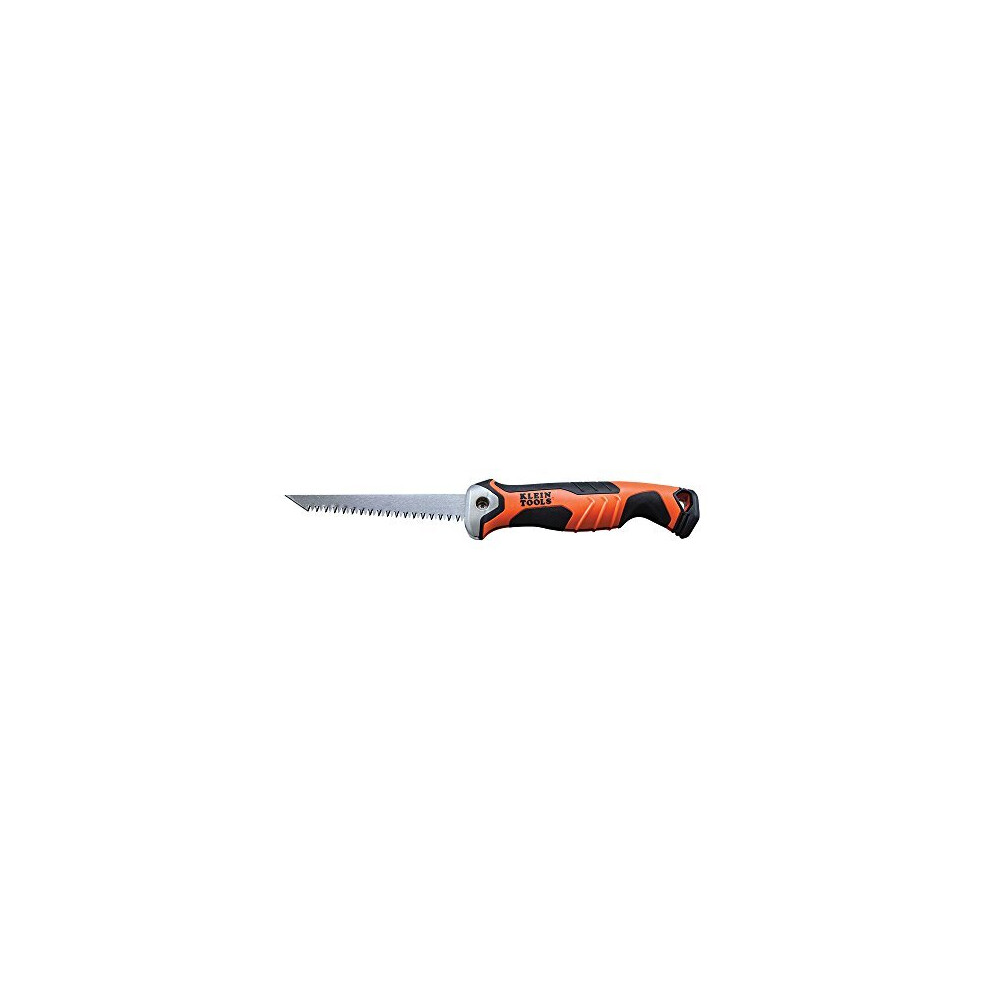 Dry Wall Folding Jab SawPad Saw with 180 and 125 Degree Lockback Carbon Steel Blade for Durability and Faster Cutting Klein Tools 31737