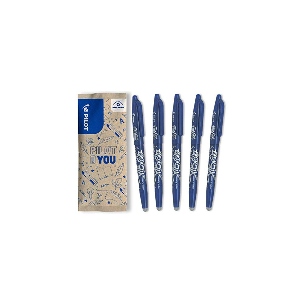 FLW536758 Frixion Erasable Rollerball Tip Blue Pack of 5 3131910536758