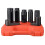 7Pcs Oxygen Sensor Remover Set38 12 Drive Oil Pressure Sending Unit Removal Kit O2 Sensor Socket Set 4