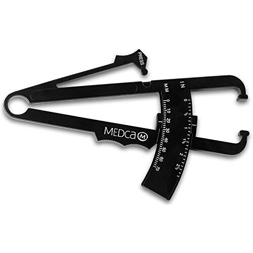 Body Fat Caliper and Measuring Tape for Body Skin Fold Body Fat