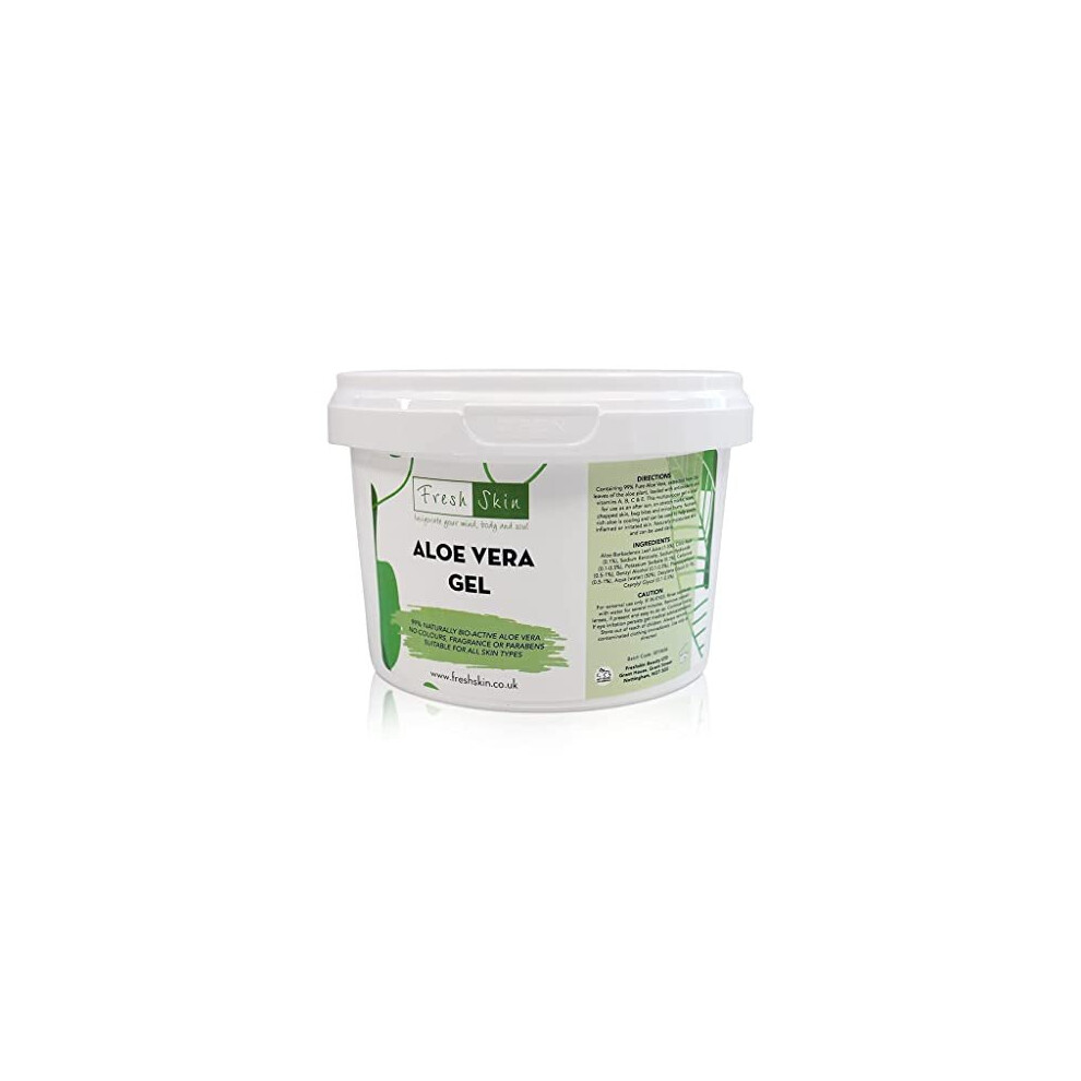 500g Aloe Vera Gel 99 Naturally BioActive Aloe Vera CrueltyFree and Vegan Cooling Soothing and Moisturising for All Skin Types