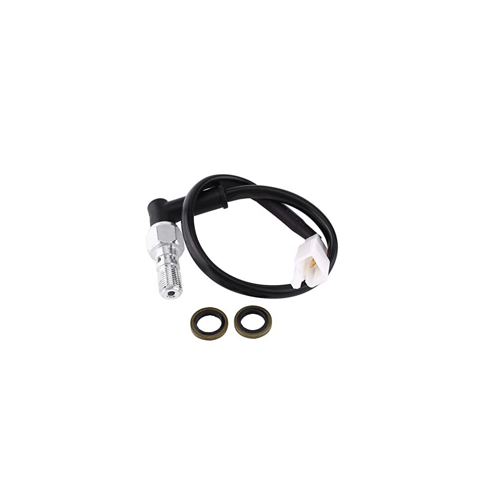 Hydraulic Brake Switch Universal Hydraulic Brake Pressure Switch Motorcycles Rear Hydraulic Brake Switch Hollow Bolt For Motorcycle Light 700890335007