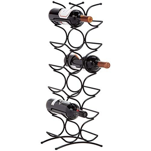 Amazon Wine Rack for 12 Bottles Black 1