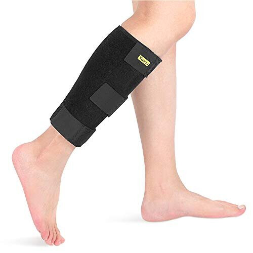 Calf Support Brace Adjustable Shin Splint Breathable Compression Calf
