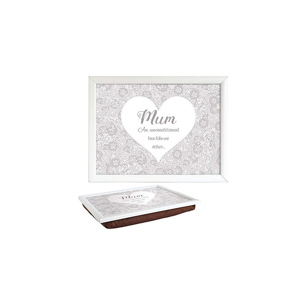 Said with Sentiment 7552 White Lap Tray Mum