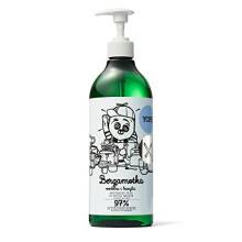 Natural Detergent WashingUp Liquid Bergamot Basil Vegan Cruelty Free Paraben SLS Free 750 ml