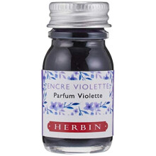 13777ST Fragranced Ink Bottle Les Subtiles for Fountain Pens and Rollerball Pens 10 ml Without Packaging Zero Waste Lens Violet Ink and Violet