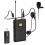 FIFINE Wireless Microphones for Computer USB Wireless Microphone System for PC and MacHeadset UHF Wireless System with USB ReceiverTransmitterHeadset and 9