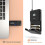 FIFINE Wireless Microphones for Computer USB Wireless Microphone System for PC and MacHeadset UHF Wireless System with USB ReceiverTransmitterHeadset and 4
