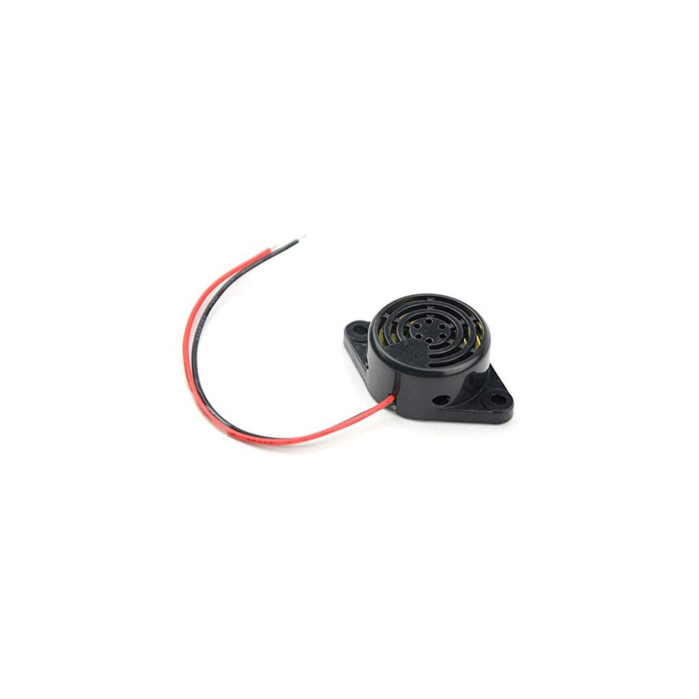 5 Pcs Dc 324V Electronic Buzzer Alarm Sounder Continuous Beep And 5 Pcs 9V Battery Clip Connector Kit 705169050070