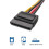 Cable Matters 3Pack 4 Pin Molex to SATA Power Cable SATA to Molex 15cm 5