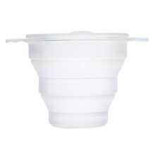 Ruby Clean Foldable Menstrual Cup Steriliser Clear Fits Most Menstruation Cups MicrowaveOven Steriliser Sanitiser Disinfecting Cup not Included