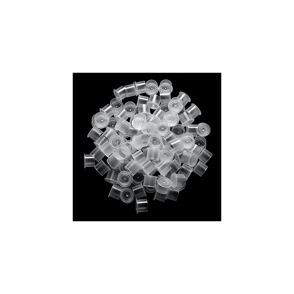Atomus Tattoo Ink Cups With Base 300Pcs Pigment Cups Medium Ink Container For Tattoo Kit Tattoo Supplies Medium300pcs