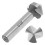 6Pcs Countersink Drill Bit 3 Edge 90 Degrees Chamfer End Mill Cutter Chamfering HSS Countersink Drill Bit 5