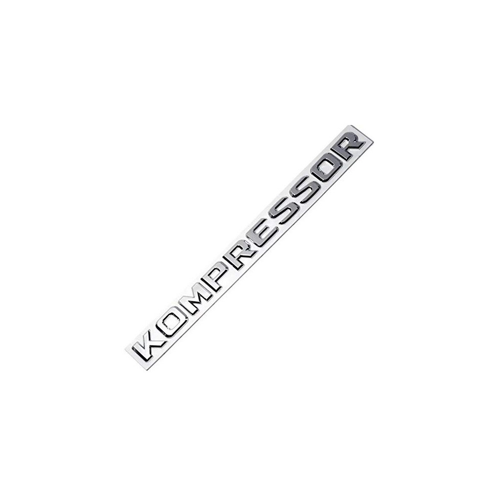 Kompressor Chrome Badge Emblem CLK SLK SL CLS ML GL A B C E S Class Mercedes