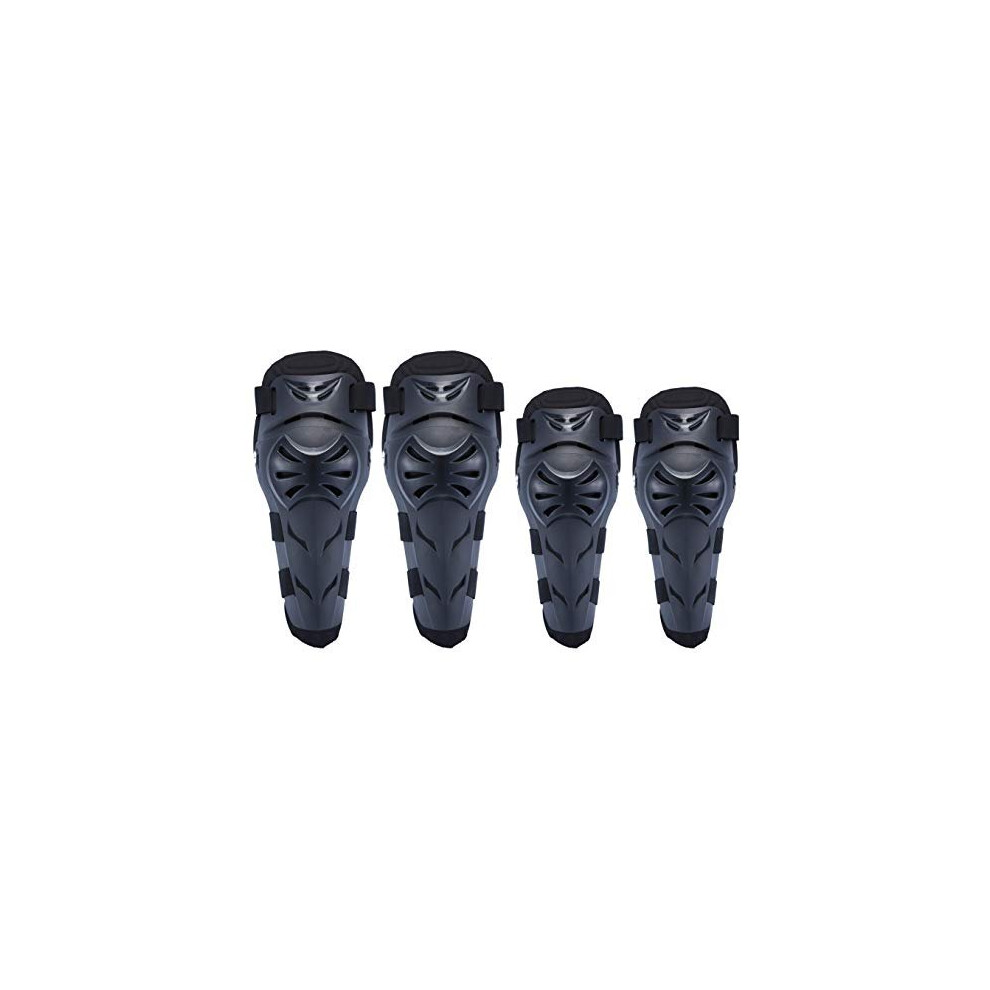 Wildken Motorcycle Knee Pads Motorcycle Elbow Pads 4Pcs Motorbike Protector Guard Adjustable For Motocross Bicycle Skate Skateboard Elbow Knee Shin 712640260569
