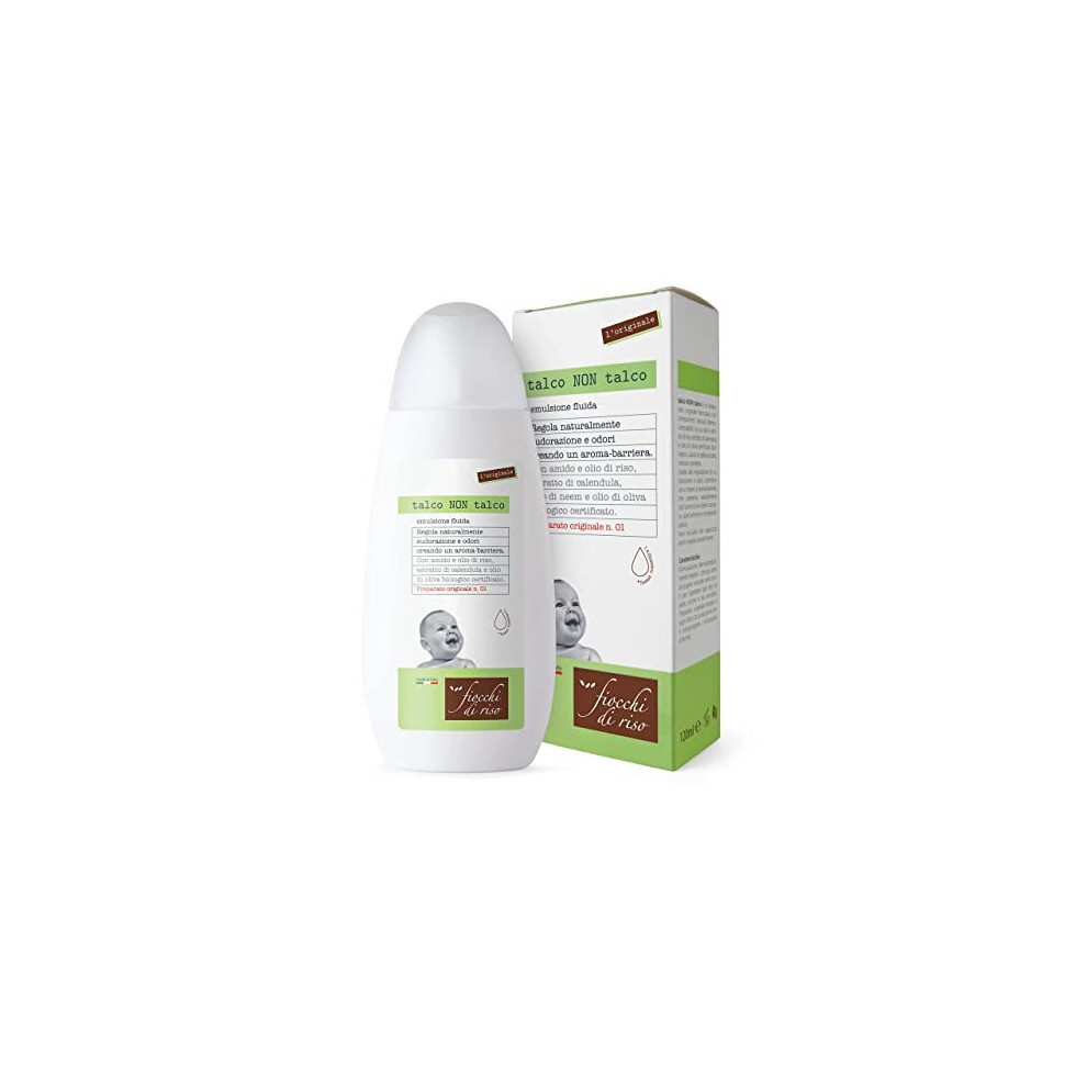 Fiocchi Di Riso Talcum Not Original Talc 120 Ml Sweating And Mosquitoes Regulates Sweating Creating An Aromabarrier