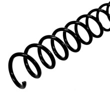 111mm Spiral Binding Coil 60 Sheets Binding Capacity 716inch Coil bindings Rings 31 Pitch A4 Black Box of 100