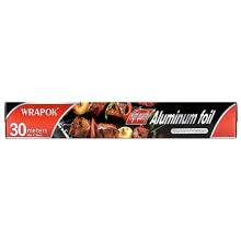 1 x Tin Kitchen Foil Roll Heavy Duty Aluminum Baking Foil for BBQ Roasting 30 cm x 30 m
