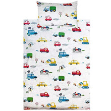Cot Bedding 100 Cotton 100X135CM Cot Duvet Cover Pillowcase for Toddler
