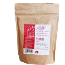 Milano Ground Coffee Italian Blend for cafetiere and Filter Medium Roast 500g