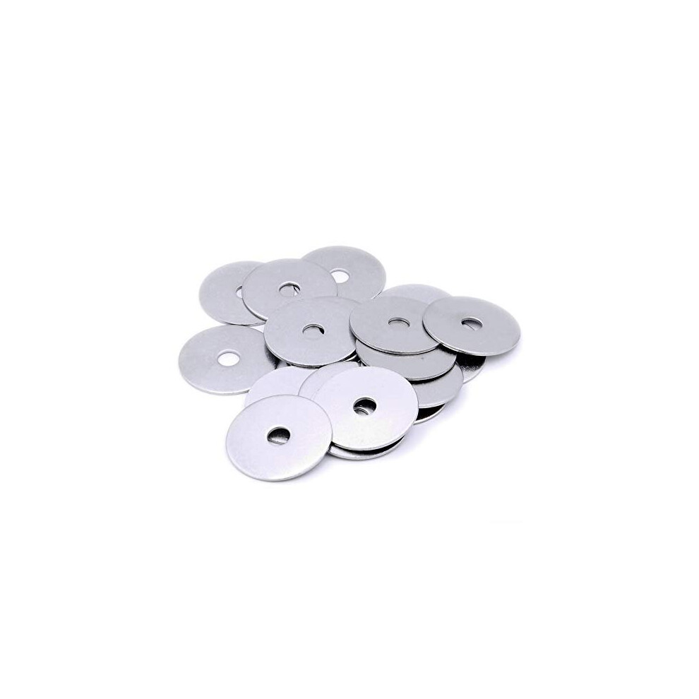 M5 5Mm X 30Mm Flat Repair Washer Large Od Stainless Steel A2 Pack Of 20 5060595135001