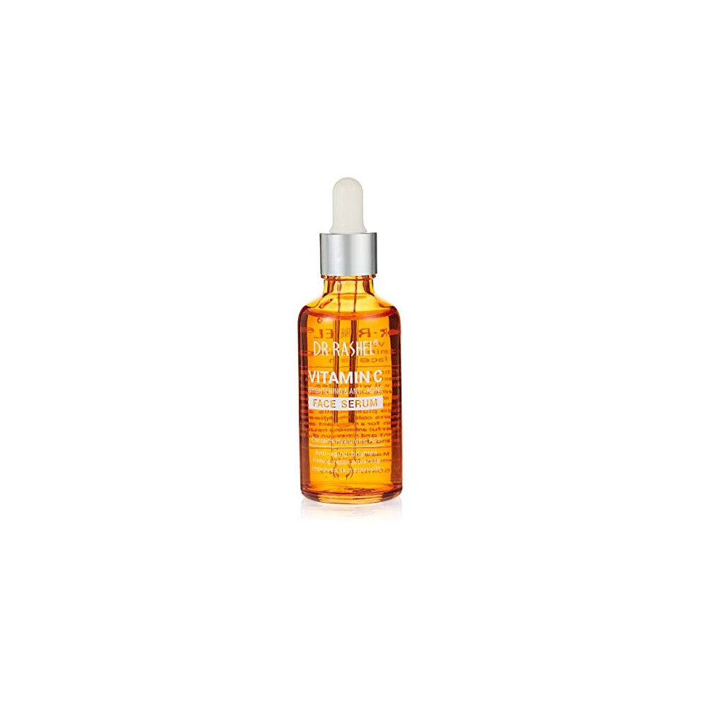 Dr Rashel Dark Vitamin C Face Serum Hyaluronic Acid Brightening Anti Wrinkle And Anti Aging Circle Fine Lines And Sun Damage Restoreboost Face Serum 169 Oz