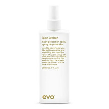 icon welder Heat Protection Spray 200 ml I LeaveInCream Heat Protection for All Hair Types I Gives Suppleness Shine and Reduces Frizz I Vegan No