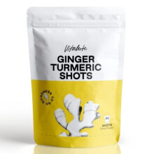 80 Ginger Shots with Turmeric No Sugar Curcumin Vitamin C Zinc 80 Ginger Shot or Ginger Tea to go Drink Powder