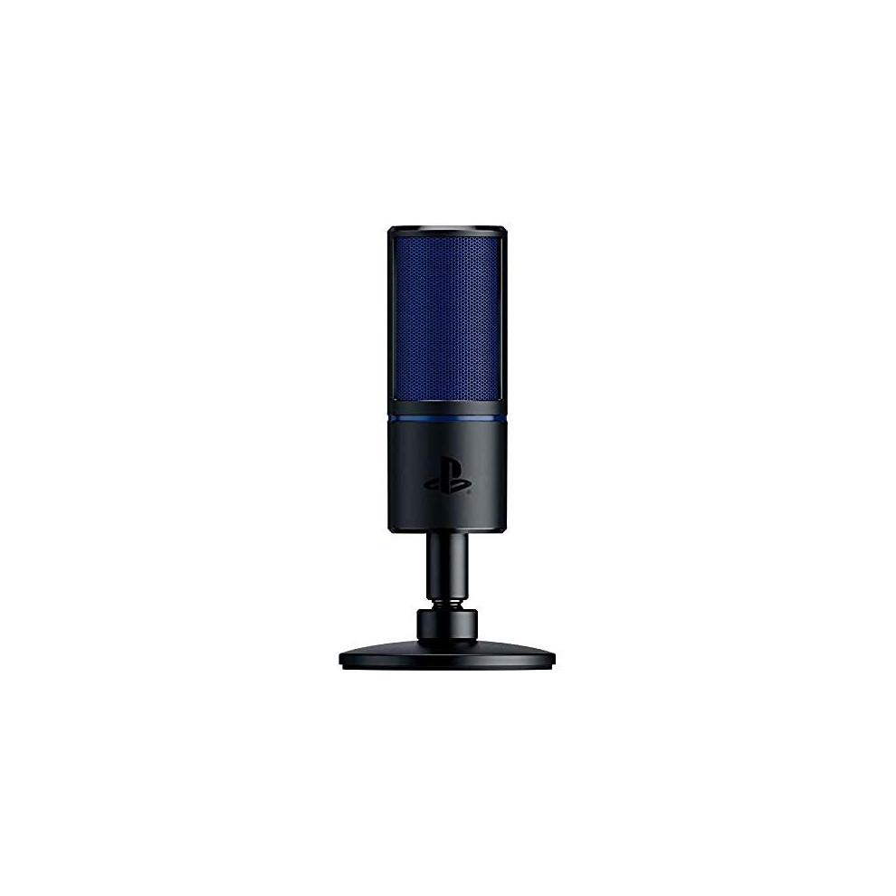 Seiren X for PlayStation USB Condenser Microphone for Streaming on the PS4 and PS5 Compact with Shock Absorber Supercardioid Recording Pattern Mute