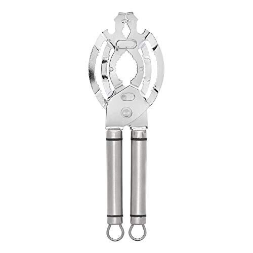 Stainless Steel Multi Opener Essential Kitchen Gadget for opening different sizes of Jars Lids