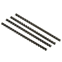 Plastic Binding Combs 21 Ring 20Sheets 80gsm 20lb Capacity 6mm Black A4 Comb Binder Spines Pack of 100