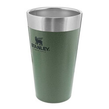 Adventure Stacking Beer Pint 047L Hammertone Green Travel Mug Keeps Beer Cold for 4 Hours Stainless Steel Beer Mug Stacks Infinitely Double Wall
