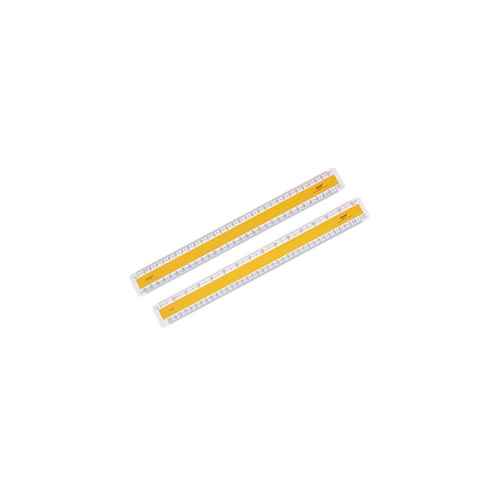 Verulam 30cm 12 inch Flat Oval Metric Scale Ruler RIBA Approved No 3 Scales 11 1100 15 150120 1200 11250 12500