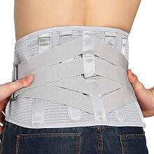 Lower Back Braces for Back Pain Relief Compression Belt for Men Women Lumbar Support Waist Backbrace for Herniated Disc Sciatica Scoliosis Breathable