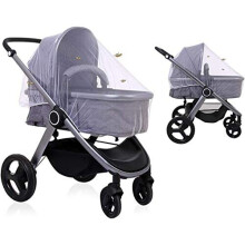 Universal Insect Net Mosquito Net for Pushchair Pram Buggy Carrycot and Travel Cot Machine Washable Durable Fine Mesh Insect Protection Net with