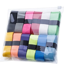 Tennis Badminton Rackets Grips Overgrips Tape for Antislip and Absorbent Grip Multicolor 12 Pieces Color B