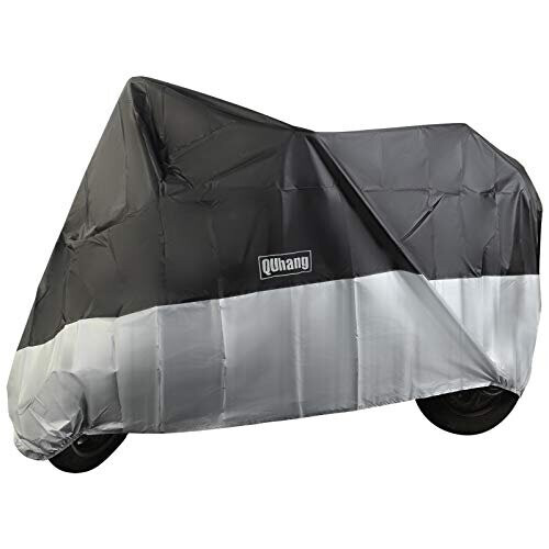 Waterproof Oxford Fabric Heavy Duty XL Motorcycle Cover with Storage Bag for Indoor Outdoor Anti Dust Rain UV Protection