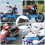 Waterproof Oxford Fabric Heavy Duty XL Motorcycle Cover with Storage Bag for Indoor Outdoor Anti Dust Rain UV Protection 2