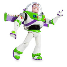 Store Official Buzz Lightyear Interactive Talking Action Figure from Toy Story 30cm11 Features 10 English Phrases Interacts with Other Figures and