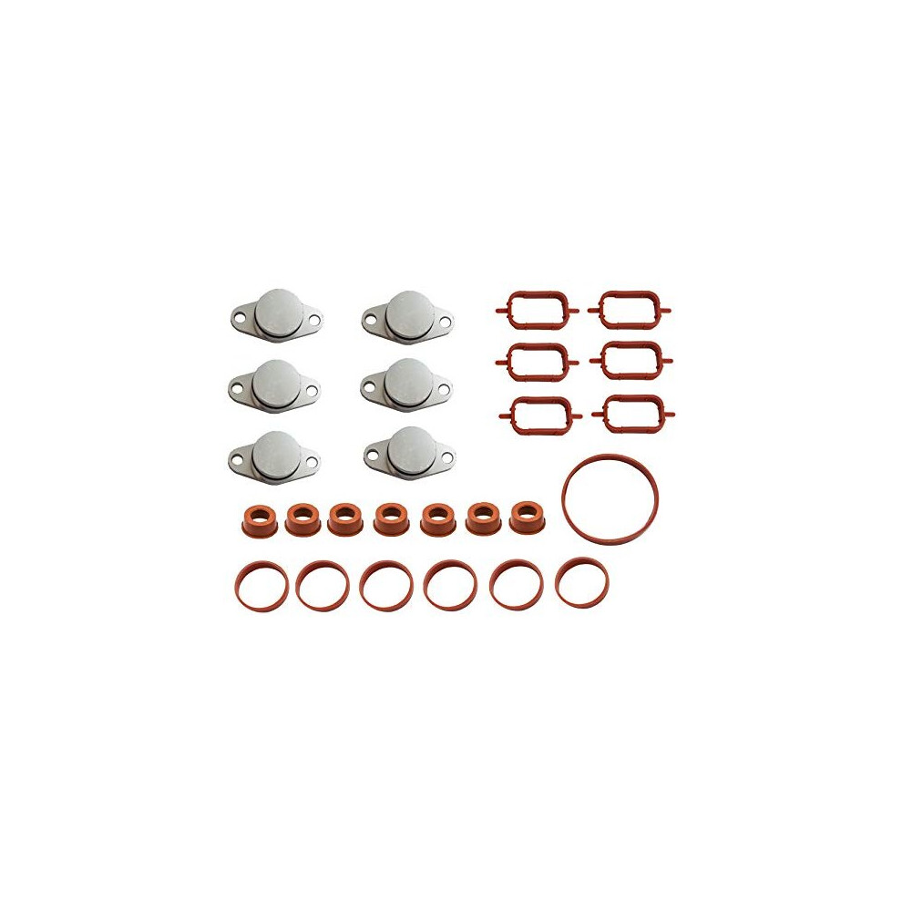 Kit Bouchons Swirl Flap 6x33mm + Joints Admission Pour BMW 320d 330d 520d 525d 530d 730d - Dioche